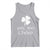 Funny Irish Pog Mo Thoin Tank Top St Patrick's Day Gaelic Saying Shamrock