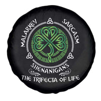 Funny St Patricks Day Irish Pride Spare Tire Cover Malarkey Sarcasm Shenanigans The Trifecta Of Life