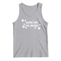 Funny Kiss Me I'm Irish St Patricks Day Tank Top