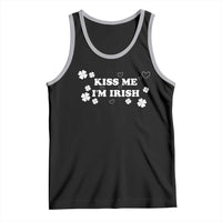 Funny Kiss Me I'm Irish St Patricks Day Tank Top