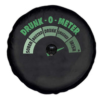 Funny Irish St. Patrick's Day Spare Tire Cover Drunk-O-Meter Drinking Party Shamrock