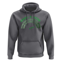 Funny Irish St. Patrick's Day Hoodie Drunk-O-Meter Drinking Party Shamrock