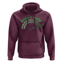 Funny Irish St. Patrick's Day Hoodie Drunk-O-Meter Drinking Party Shamrock