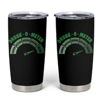 Funny Irish St. Patrick's Day Tumbler Cup Drunk-O-Meter Drinking Party Shamrock - Wonder Print Shop