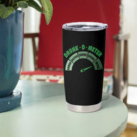Funny Irish St. Patrick's Day Tumbler Cup Drunk-O-Meter Drinking Party Shamrock - Wonder Print Shop