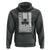 Funny St Patrick's Day Shamrock Clubs Poker Card Hoodie