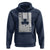 Funny St Patrick's Day Shamrock Clubs Poker Card Hoodie