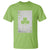 Funny St Patrick's Day Shamrock Clubs Poker Card T Shirt