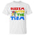 Funny Rizz Em With The Tism T Shirt Autism Awareness Dabbing Puzzle