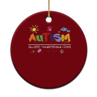 Autism Acceptance Month Ceramic Ornament Autism Accept Understand Love SPED Teachers