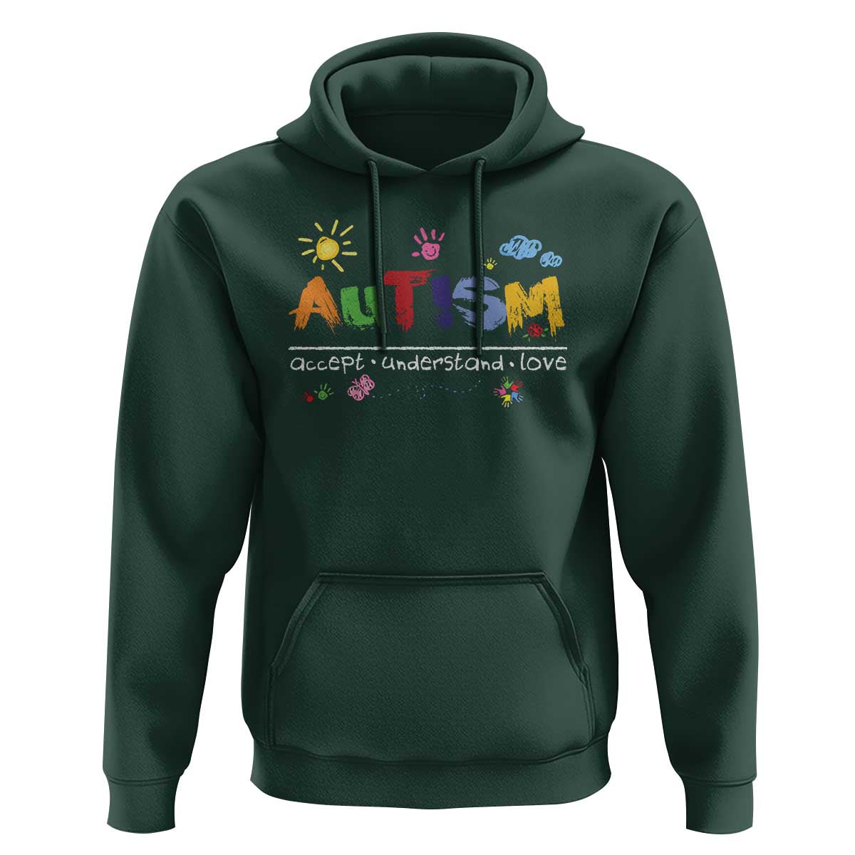 Autism Acceptance Month Hoodie Autism Accept Understand Love SPED Teachers