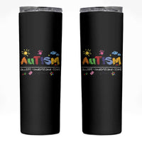 Autism Acceptance Month Skinny Tumbler Autism Accept Understand Love SPED Teachers