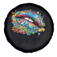 Funny Kiss My Aspergers Spare Tire Cover Asperger Syndrome Autism Awareness