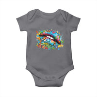 Funny Kiss My Aspergers Baby Onesie Asperger Syndrome Autism Awareness
