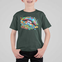Funny Kiss My Aspergers T Shirt For Kid Asperger Syndrome Autism Awareness