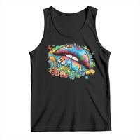 Funny Kiss My Aspergers Tank Top Asperger Syndrome Autism Awareness