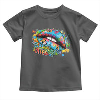 Funny Kiss My Aspergers Toddler T Shirt Asperger Syndrome Autism Awareness