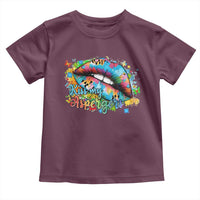 Funny Kiss My Aspergers Toddler T Shirt Asperger Syndrome Autism Awareness