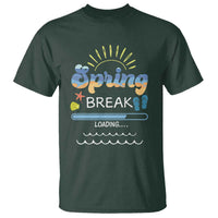 Funny Spring Break Loading T Shirt Spring Vacation Beach Sunshine