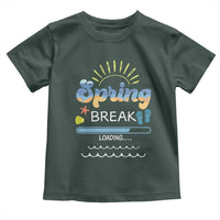 Funny Spring Break Loading Toddler T Shirt Spring Vacation Beach Sunshine