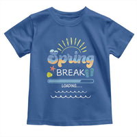 Funny Spring Break Loading Toddler T Shirt Spring Vacation Beach Sunshine