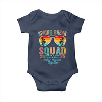Funny Spring Break Squad 2025 Baby Onesie Sunglasses Family Matching
