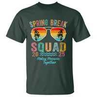 Funny Spring Break Squad 2025 T Shirt Sunglasses Family Matching