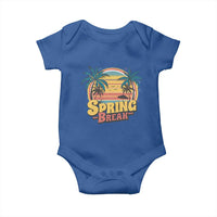 Funny Spring Break Baby Onesie Spring Vacation Beach Palm Tree