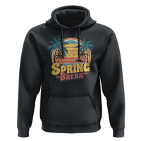 Funny Spring Break Hoodie Spring Vacation Beach Palm Tree