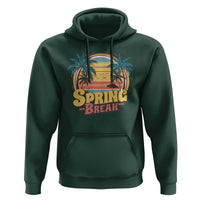 Funny Spring Break Hoodie Spring Vacation Beach Palm Tree