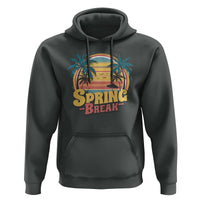Funny Spring Break Hoodie Spring Vacation Beach Palm Tree