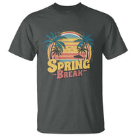 Funny Spring Break T Shirt Spring Vacation Beach Palm Tree