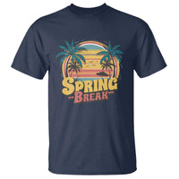 Funny Spring Break T Shirt Spring Vacation Beach Palm Tree