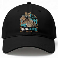 Mamasaurus Funny Dinosaur Mama Baseball Cap Mothers Day Family Matching