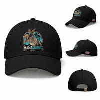 Mamasaurus Funny Dinosaur Mama Baseball Cap Mothers Day Family Matching