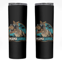 Mamasaurus Funny Dinosaur Mama Skinny Tumbler Mothers Day Family Matching