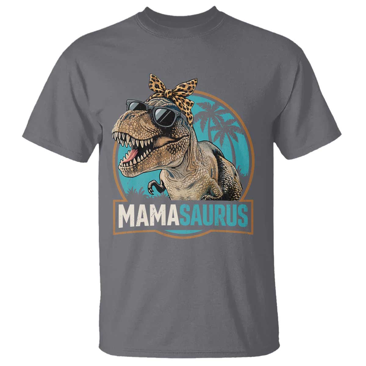 Mamasaurus Funny Dinosaur Mama T Shirt Mothers Day Family Matching