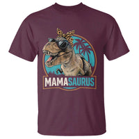 Mamasaurus Funny Dinosaur Mama T Shirt Mothers Day Family Matching