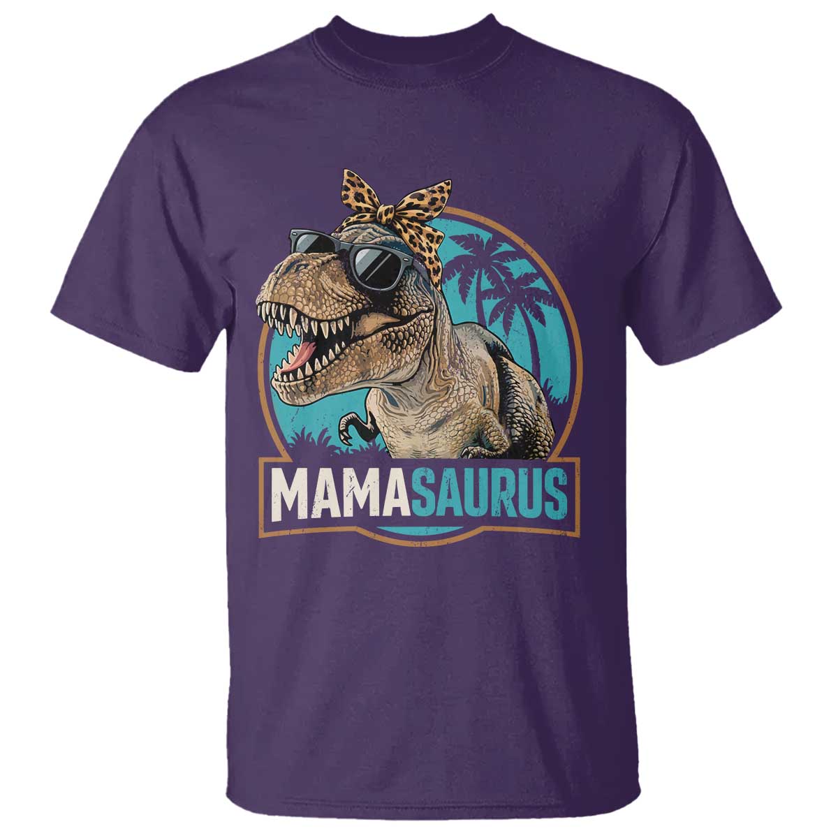 Mamasaurus Funny Dinosaur Mama T Shirt Mothers Day Family Matching