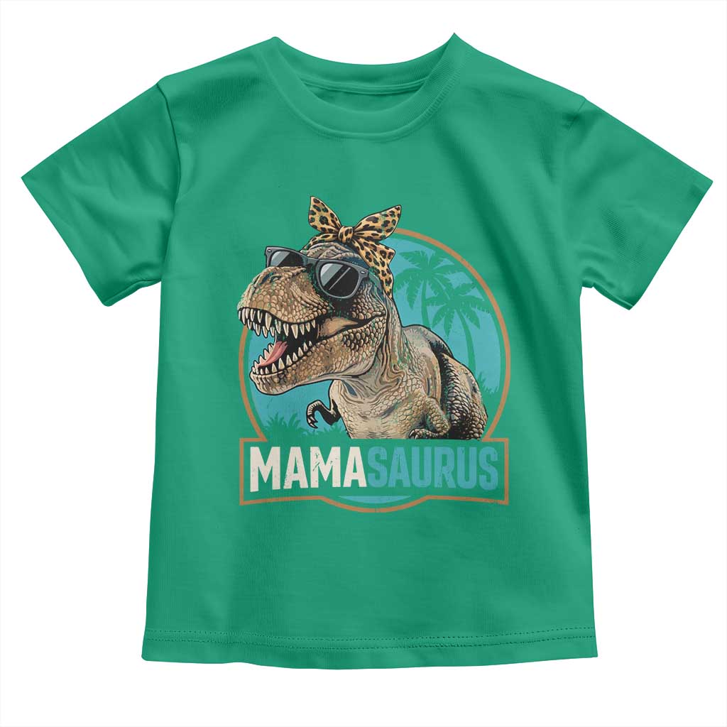 Mamasaurus Funny Dinosaur Mama Toddler T Shirt Mothers Day Family Matching