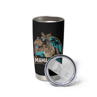 Mamasaurus Funny Dinosaur Mama Tumbler Cup Mothers Day Family Matching