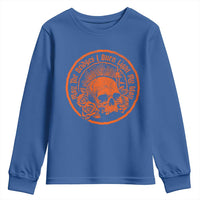 May The Bridges I Burn Light My Way Youth Sweatshirt Gothic Skull