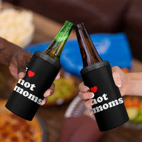 I Love Hot Moms 4 in 1 Can Cooler Tumbler Funny Mothers Day