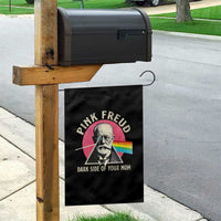 Pink Freud Dark Side Of Your Mom Garden Flag Psychoanalysis Joke