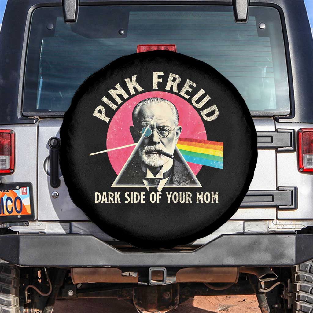 Pink Freud Dark Side Of Your Mom Spare Tire Cover Psychoanalysis Joke