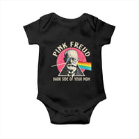 Pink Freud Dark Side Of Your Mom Baby Onesie Psychoanalysis Joke