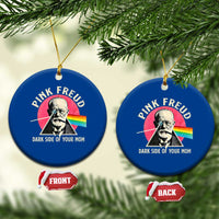 Pink Freud Dark Side Of Your Mom Ceramic Ornament Psychoanalysis Joke