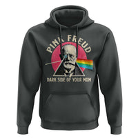 Pink Freud Dark Side Of Your Mom Hoodie Psychoanalysis Joke
