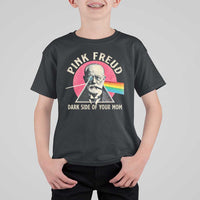 Pink Freud Dark Side Of Your Mom T Shirt For Kid Psychoanalysis Joke