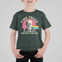 Pink Freud Dark Side Of Your Mom T Shirt For Kid Psychoanalysis Joke
